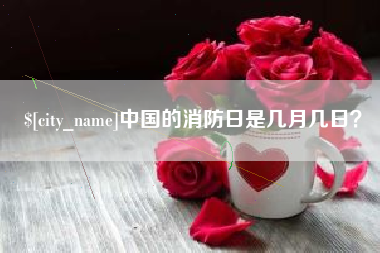 商洛中国的消防日是几月几日？
