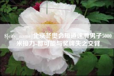 商洛北京冬奥会短道速滑男子5000米接力-都可能与奖牌失之交臂