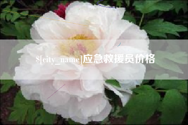 商洛应急救援员价格