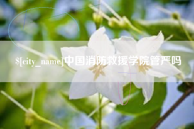 商洛中国消防救援学院管严吗