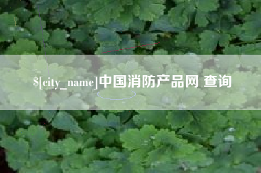 商洛中国消防产品网 查询