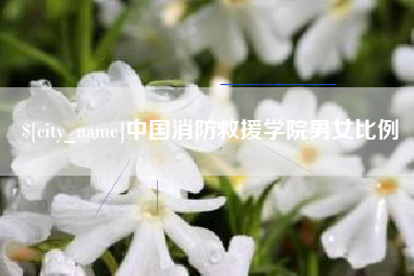 商洛中国消防救援学院男女比例