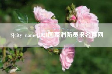 商洛2021国家消防员报名官网