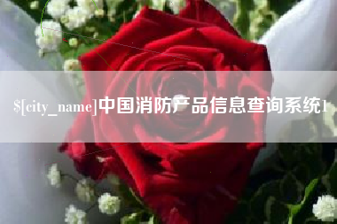 商洛中国消防产品信息查询系统1