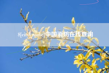 商洛中国消防在线查询